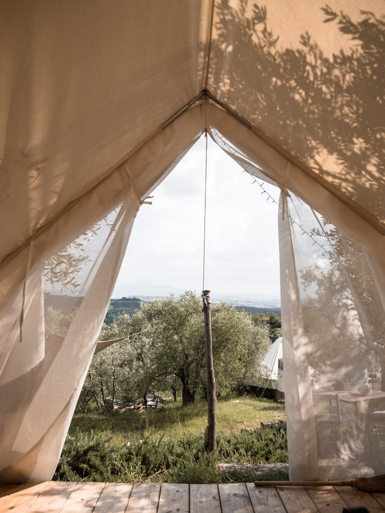 The Lazy Olive Glamping Tuscany Italy